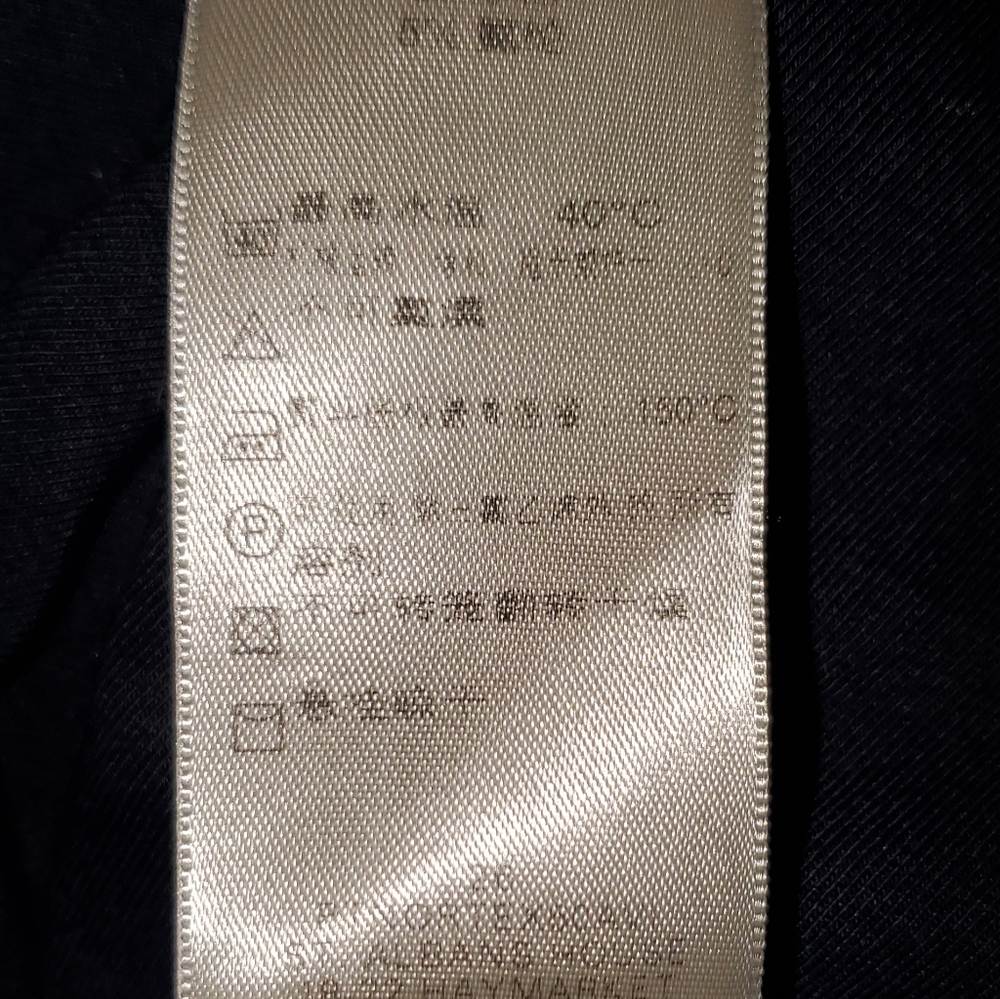 Burberry plaid patch top black large XL - Picture 7 of 7